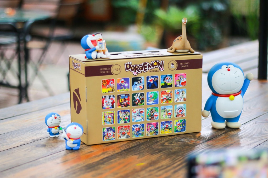 Phát hành 24 tập truyện dài về chú mèo máy Doraemon