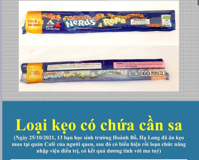 Xôn xao trước hàng loạt ma túy mới "ẩn mình" dưới vỏ bọc cà phê, bánh kẹo: Nhận diện bằng cách nào? - Ảnh 3.