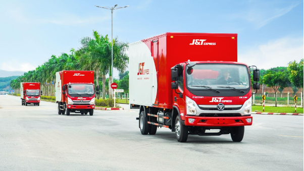 J&T Express Việt Nam tăng cường hệ thống 140 xe tải đáp ứng nhu cầu giao hàng nhanh dịp Tết - Ảnh 1.