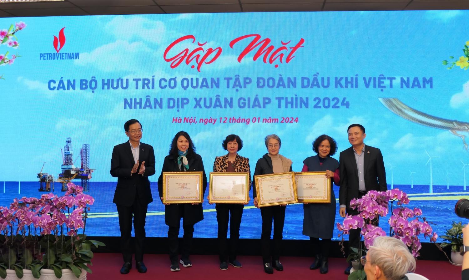 Petrovietnam gặp mặt, tri ân các cán bộ hưu trí nhân dịp Xuân Giáp Thìn 2024