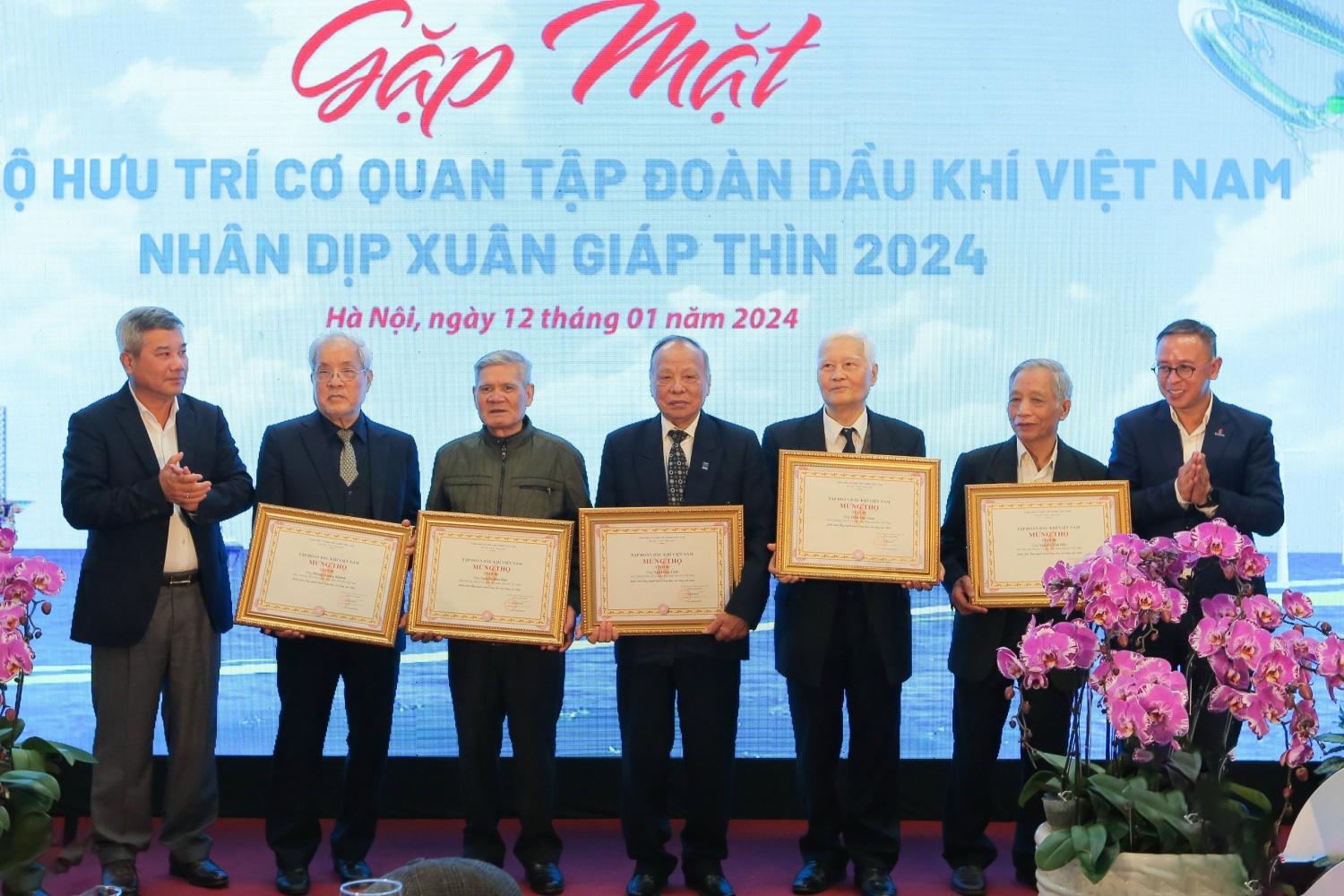 Petrovietnam gặp mặt, tri ân các cán bộ hưu trí nhân dịp Xuân Giáp Thìn 2024