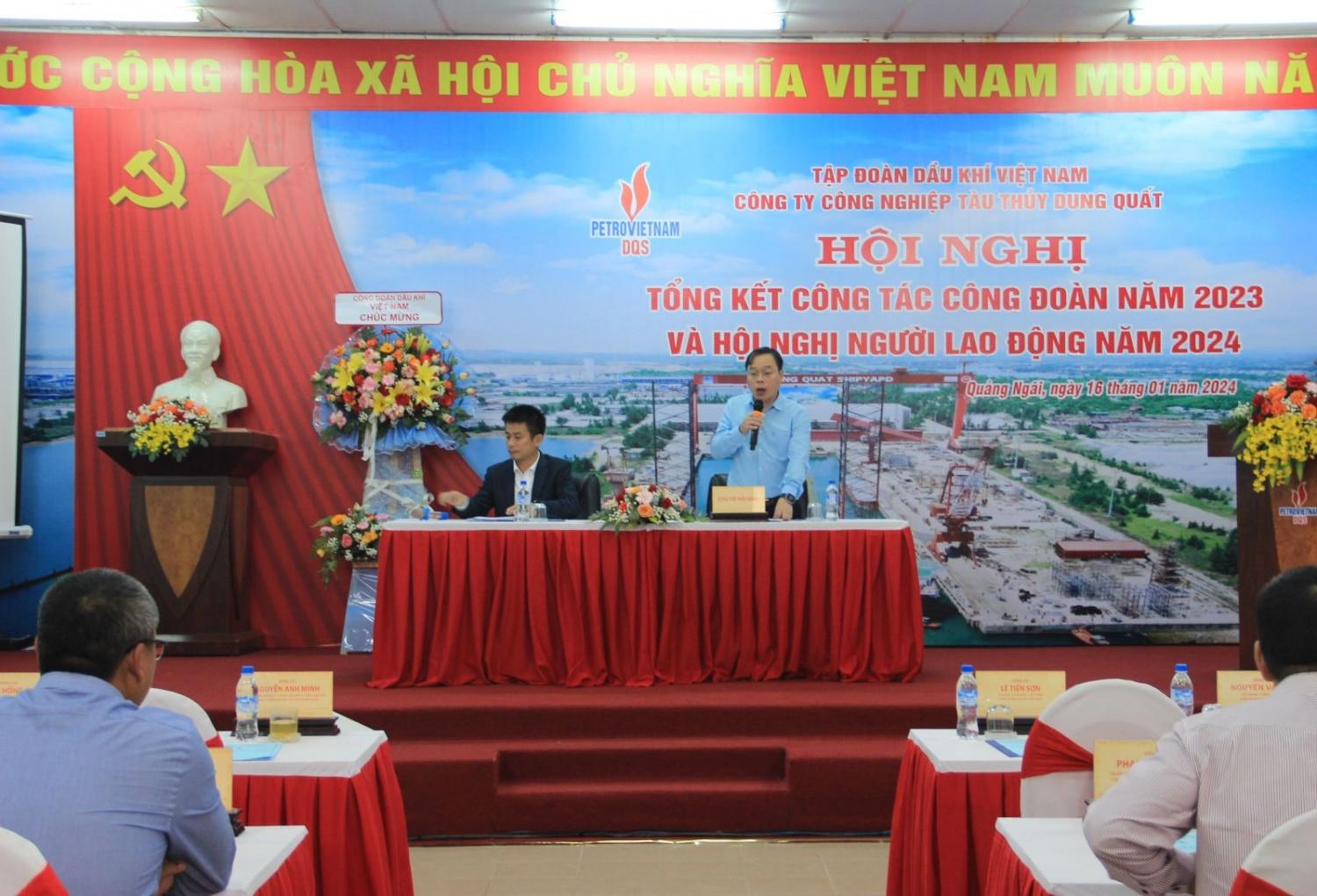 DQS tổ chức Hội nghị Người lao động năm 2024: Nâng cao đời sống, giữ chân nguồn lao động có tay nghề cao