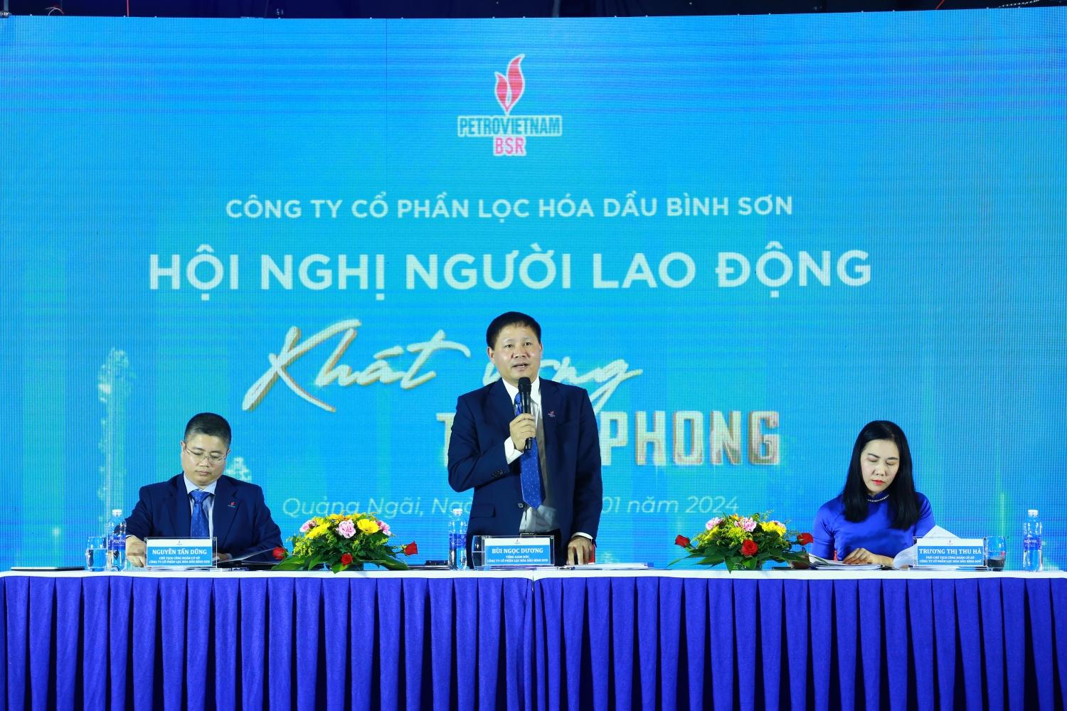 Hội nghị Người lao động BSR năm 2024: Phát huy tinh thần trách nhiệm, chủ động, sáng tạo trong lao động sản xuất