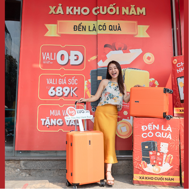 Mua vali thương hiệu giá rẻ tại LUG.vn - Quà tặng hoàn hảo ngày Tết - Ảnh 4.