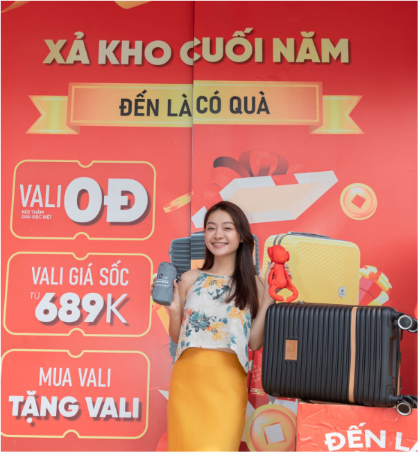 Mua vali thương hiệu giá rẻ tại LUG.vn - Quà tặng hoàn hảo ngày Tết - Ảnh 2.