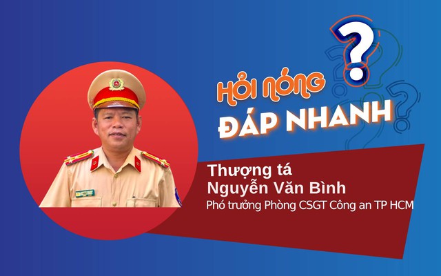 Lãnh đạo CSGT TP HCM nói về việc kiểm tra, xử lý nồng độ cồn đêm giao thừa- Ảnh 1.