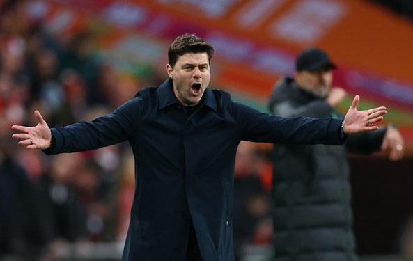 Sức ép đang đè nặng lên HLV Pochettino Ảnh: REUTERS