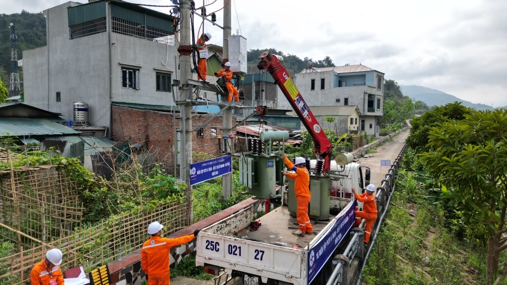 Lai Châu: Diễn tập phòng, chống thiên tai, chủ động xử lý tình huống sự cố lưới điện