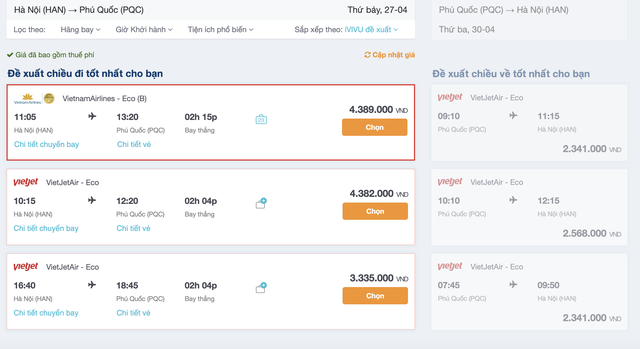 Giá vé máy bay dịp lễ 30-4 cập nhật mới nhất- Ảnh 3.