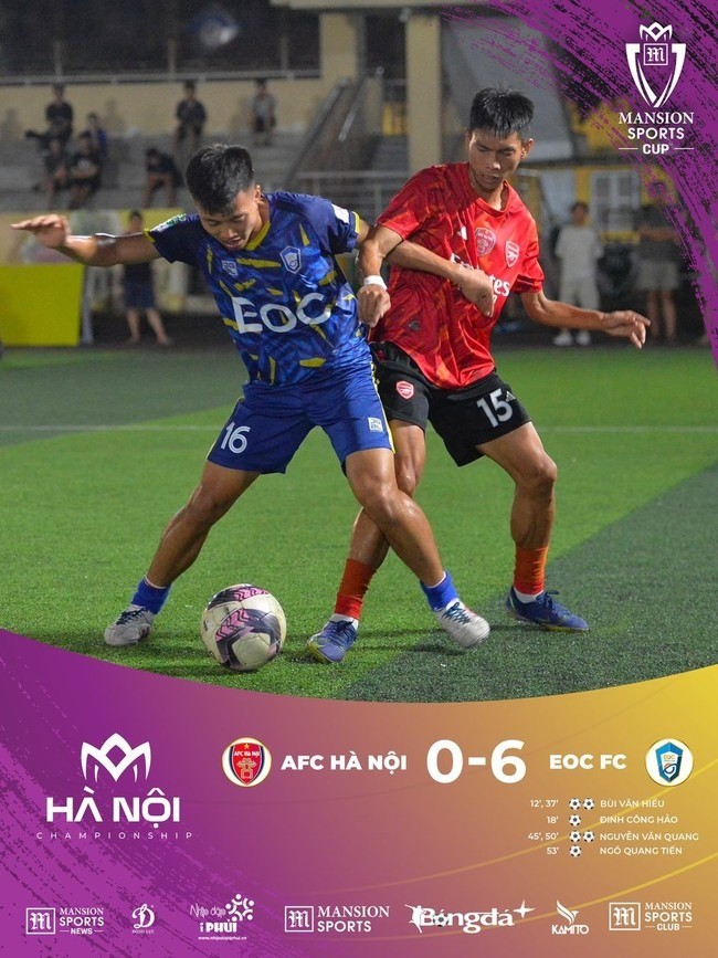 FC EOC giành chiến thắng đậm.