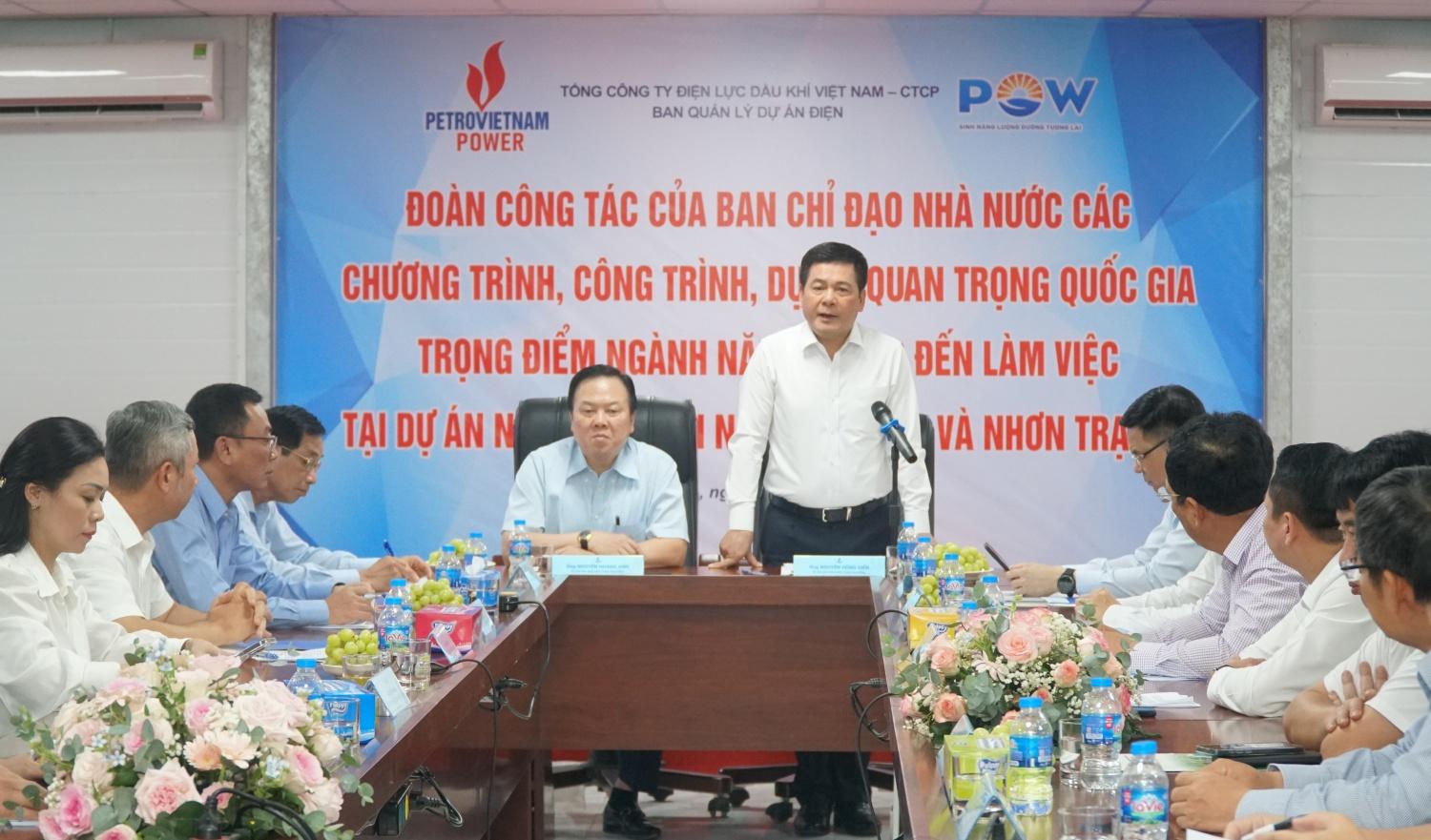 Ban Chỉ đạo Nhà nước kiểm tra, tháo gỡ vướng mắc của Dự án NMĐ Nhơn trạch 3 và 4