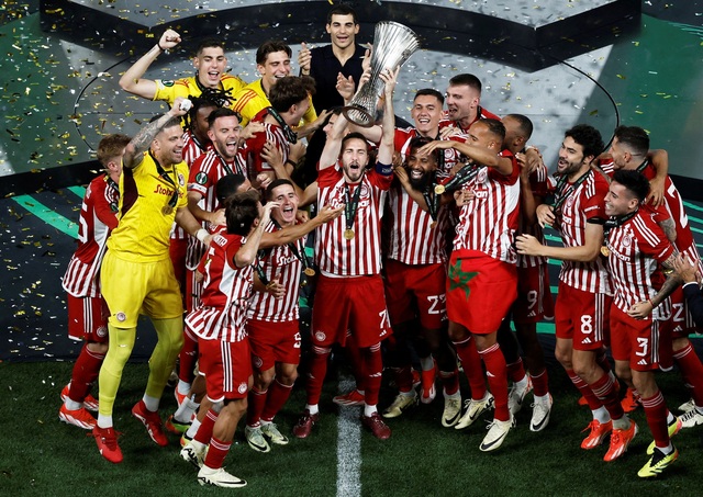 Vô địch Europa Conference League, Olympiakos lập nhiều kỷ lục- Ảnh 5.