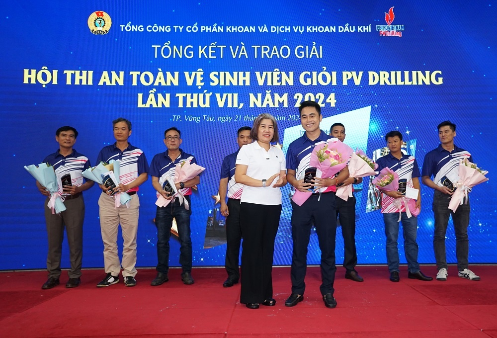 PV Drilling tổ chức Hội thi An toàn vệ sinh viên giỏi lần thứ VII năm 2024