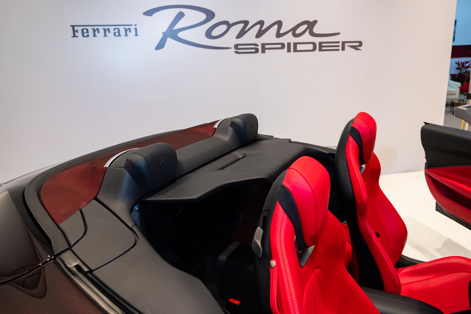 Cận cảnh Ferrari Roma Spider tại Việt Nam: Giá hơn 20 tỷ đồng, nhiều chi tiết cá nhân hóa, xe mui trần nhanh như coupe nhờ công nghệ siêu độc- Ảnh 9.