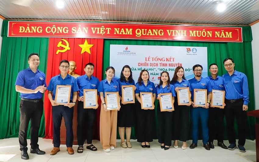 Cụm phối hợp hoạt động Bà Rịa   Vũng Tàu: Tổng kết chiến dịch “Mùa hè xanh - Hoa phượng đỏ” năm 2024