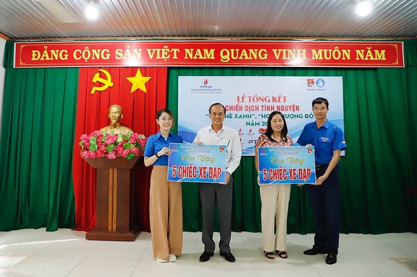 Cụm phối hợp hoạt động Bà Rịa   Vũng Tàu: Tổng kết chiến dịch “Mùa hè xanh - Hoa phượng đỏ” năm 2024