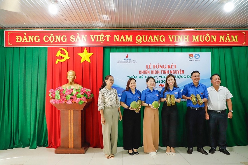 Cụm phối hợp hoạt động Bà Rịa   Vũng Tàu: Tổng kết chiến dịch “Mùa hè xanh - Hoa phượng đỏ” năm 2024