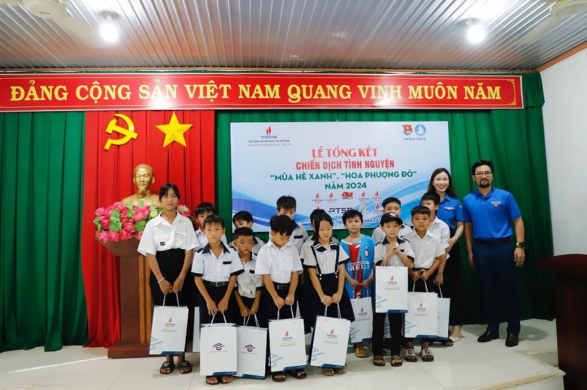 Cụm phối hợp hoạt động Bà Rịa   Vũng Tàu: Tổng kết chiến dịch “Mùa hè xanh - Hoa phượng đỏ” năm 2024