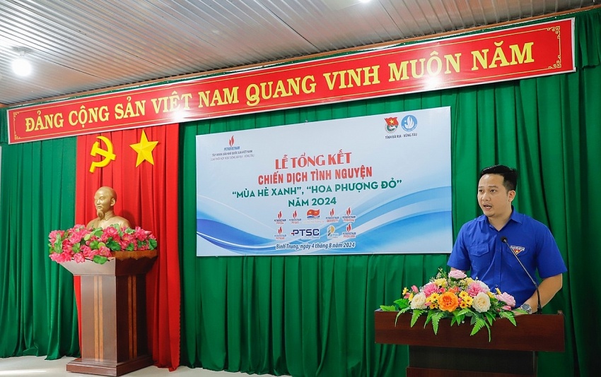 Cụm phối hợp hoạt động Bà Rịa   Vũng Tàu: Tổng kết chiến dịch “Mùa hè xanh - Hoa phượng đỏ” năm 2024