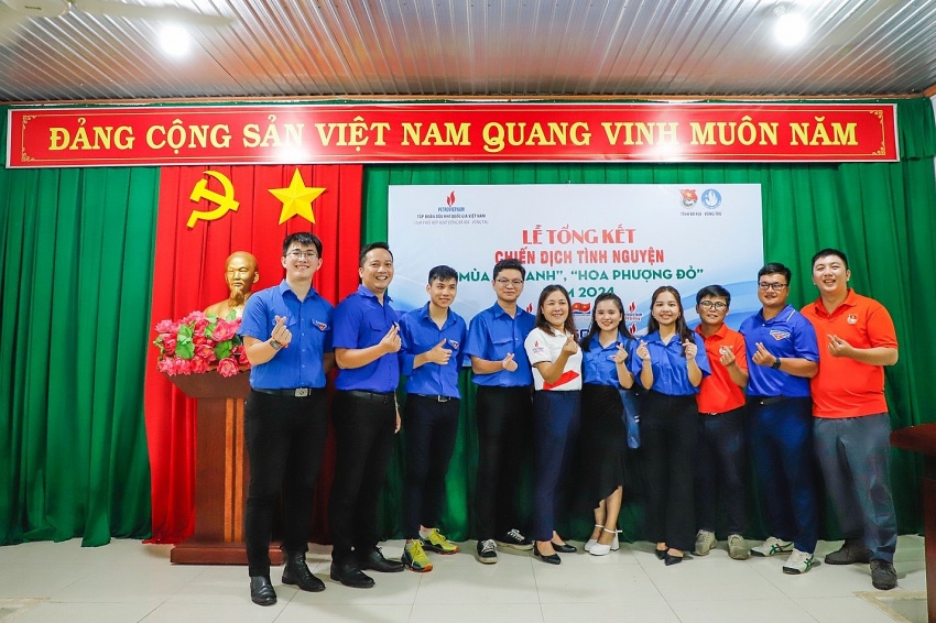 Cụm phối hợp hoạt động Bà Rịa   Vũng Tàu: Tổng kết chiến dịch “Mùa hè xanh - Hoa phượng đỏ” năm 2024