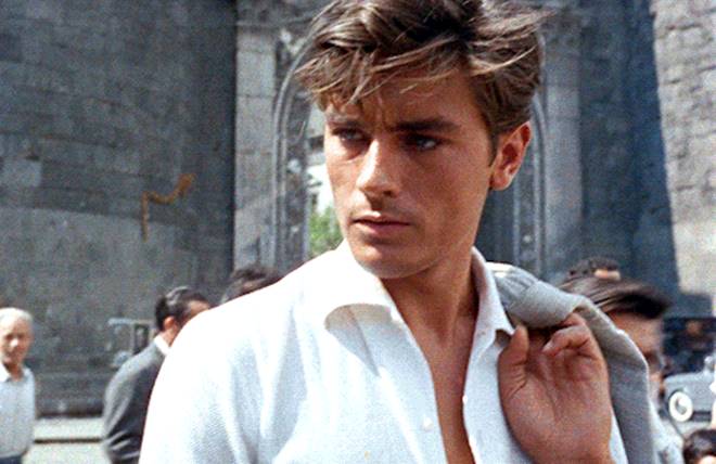 Ảnh thời trẻ của tài tử Pháp Alain Delon trong “Purple Noon“. Ảnh: Nhà sản xuất