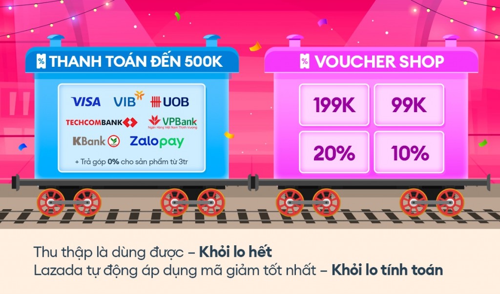 Lazada chơi lớn, giảm đến 90% trong Lễ hội mua sắm 9.9 “Sale siêu rẻ”