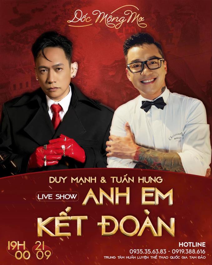 Quá hot: Liveshow của Tuấn Hưng và Duy Mạnh ở Tam Đảo khiến loạt khách sạn, homestay