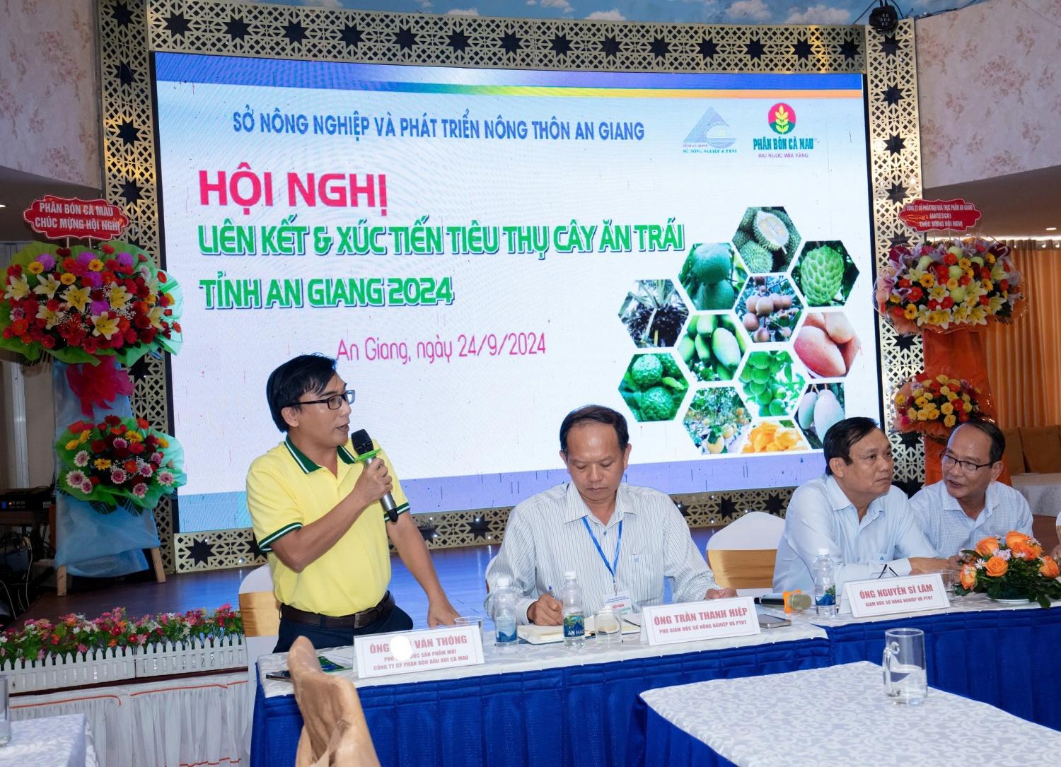 Phân bón Cà Mau tiếp sức cho nông dân đưa trái cây An Giang vươn tầm quốc tế