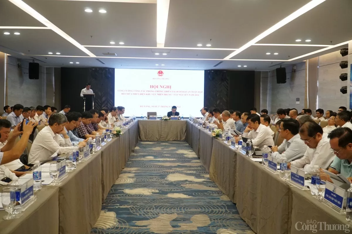 Thứ trưởng Trương Thanh Hoài chủ trị Hội nghị “Tăng cường công tác phòng chống thiên tai và đảm bảo an toàn đập, hồ chứa thủy điện khu vực miền Trung – Tây Nguyên năm 2024' Thứ trưởng Trương Thanh Hoài chủ trị Hội nghị “Tăng cường công tác phòng chống thiên tai và đảm bảo an toàn đập, hồ chứa thủy điện khu vực miền Trung – Tây Nguyên năm 2024'