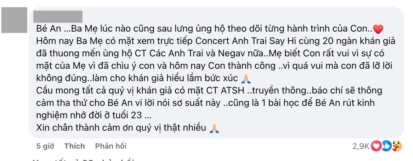 Mẹ Negav nói gì khi con trai gây sốc: