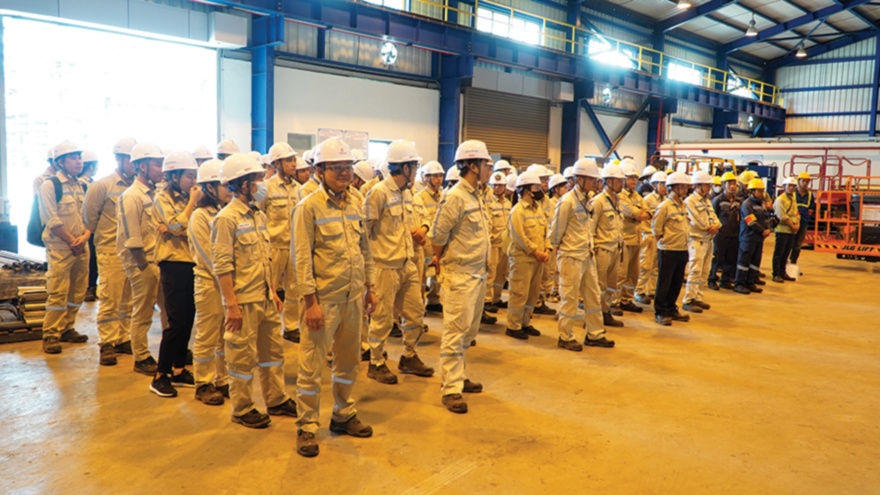 Nhà máy Nhiệt điện Thái Bình 2 gian nan đã trải NMNĐ Thái Bình 2 phát huy vai trò của mạng lưới an toàn vệ sinh viên