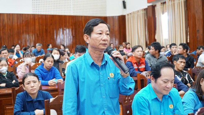 Cử tri Quảng Nam kiến nghị tăng biên chế Công đoàn