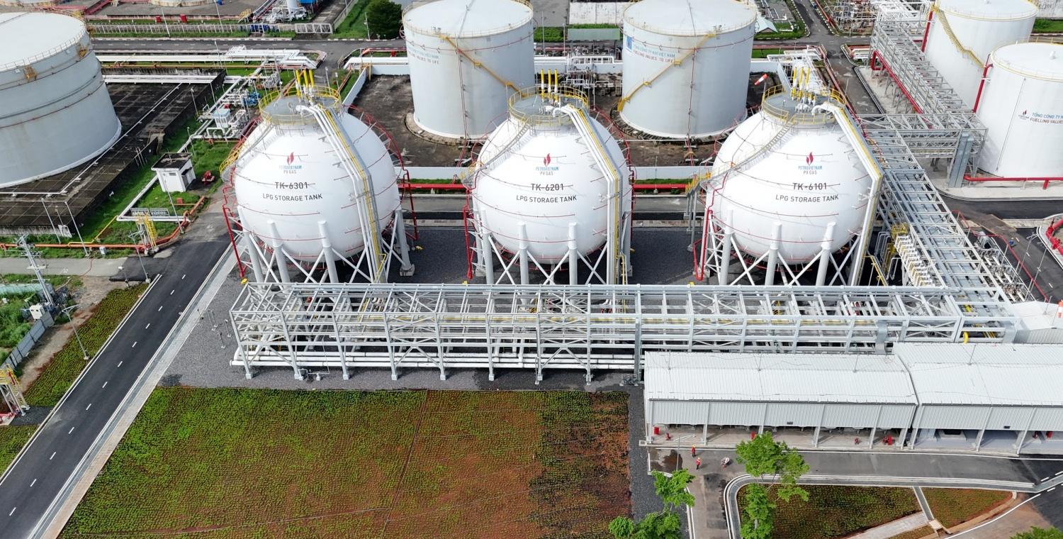 Dự án Bồn chứa LPG Thị Vải hoàn thành đưa vào sử dụng năm 2024