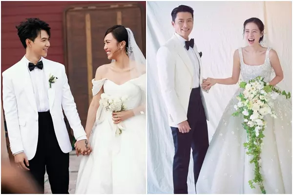 Anh Tú Atus không ít lần diện phong cách giống các nghệ sĩ Hàn Quốc để chiều lòng bà xã Diệu Nhi. Ảnh: Nhân vật cung cấp/ Instagram.