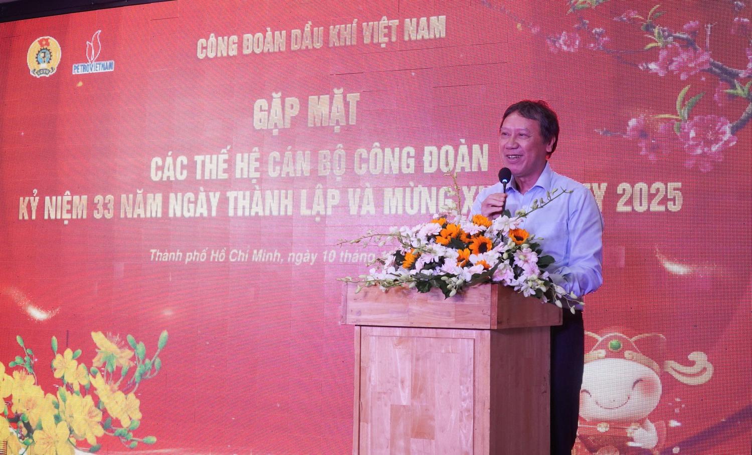 Công đoàn Dầu khí Việt Nam họp mặt kỷ niệm 33 năm ngày thành lập
