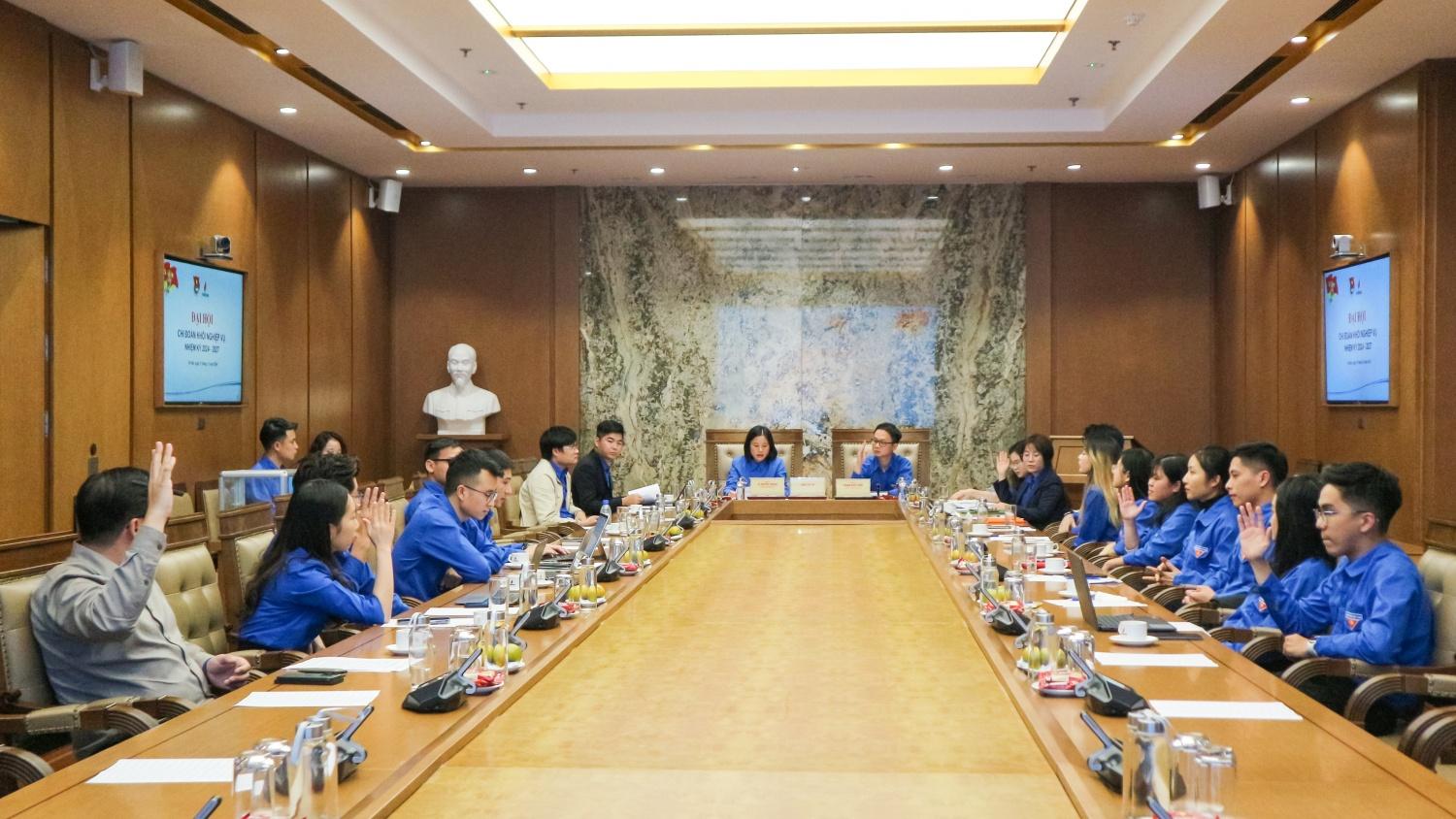 Chi Đoàn Thanh niên Khối Nghiệp vụ Petrovietnam tổ chức thành công Đại hội Chi đoàn nhiệm kỳ 2024-2027 Chi Đoàn Thanh niên Khối Nghiệp vụ Petrovietnam tổ chức thành công Đại hội Chi đoàn nhiệm kỳ 2024-2027