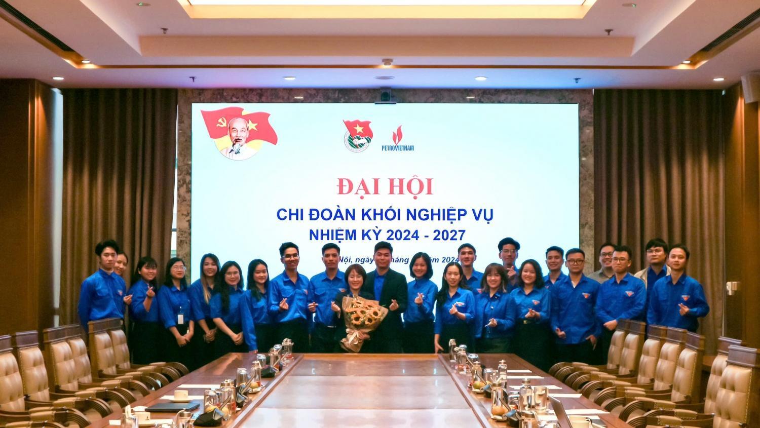 Chi Đoàn Thanh niên Khối Nghiệp vụ Petrovietnam tổ chức thành công Đại hội Chi đoàn nhiệm kỳ 2024-2027 Chi Đoàn Thanh niên Khối Nghiệp vụ Petrovietnam tổ chức thành công Đại hội Chi đoàn nhiệm kỳ 2024-2027