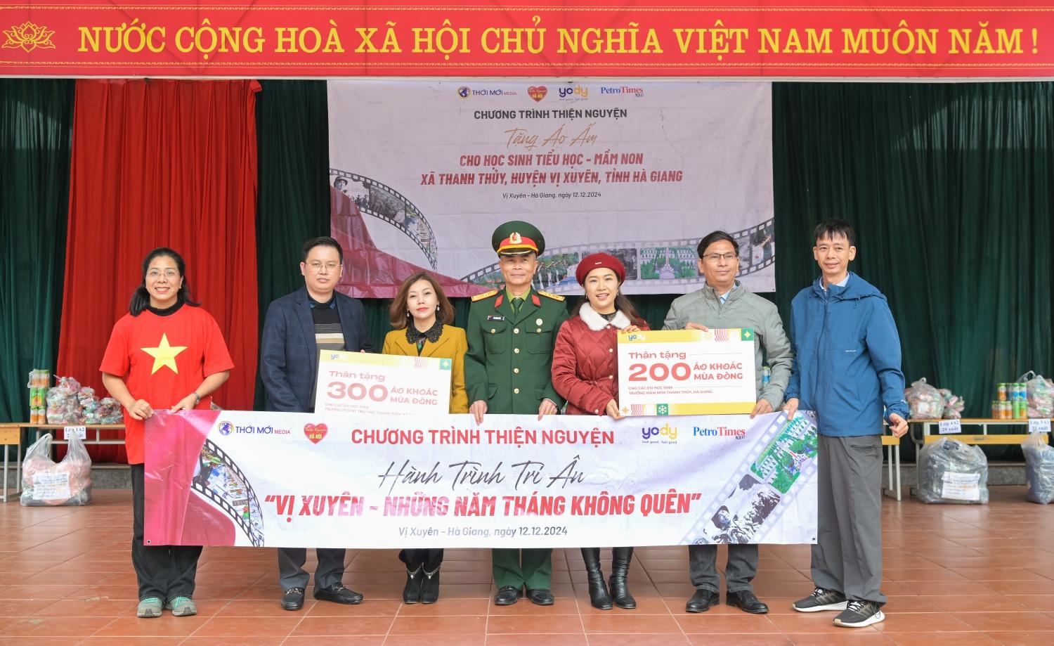 Ấm tình thiện nguyện nơi vùng cao biên giới Vị Xuyên, Hà Giang