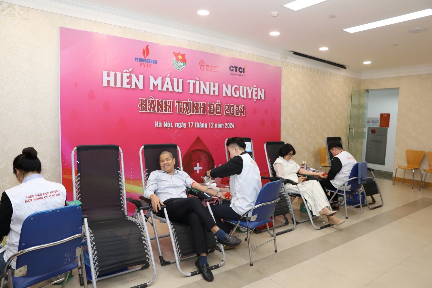 Đoàn Thanh niên PVEP tổ chức chương trình Hiến máu tình nguyện “Hành trình đỏ” năm 2024