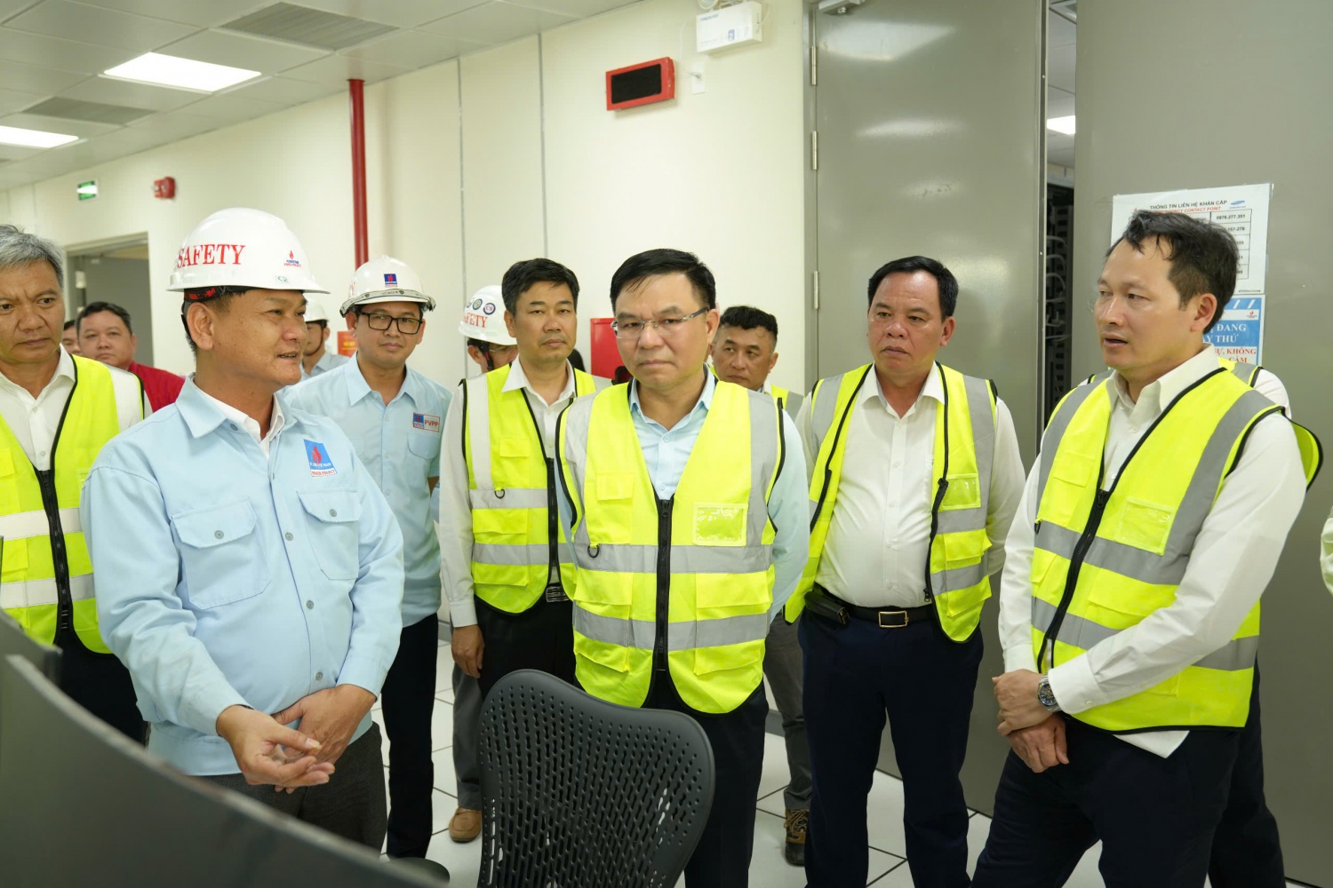 Lãnh đạo tỉnh Đồng Nai và Petrovietnam làm việc, kiểm tra công trường Dự án NMĐ Nhơn Trạch 3 và 4