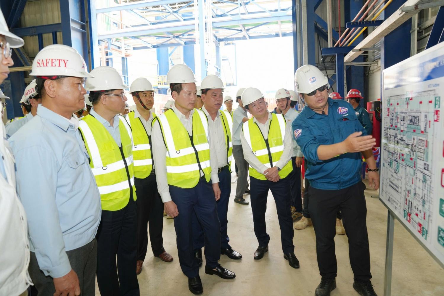 Lãnh đạo tỉnh Đồng Nai và Petrovietnam làm việc, kiểm tra công trường Dự án NMĐ Nhơn Trạch 3 và 4