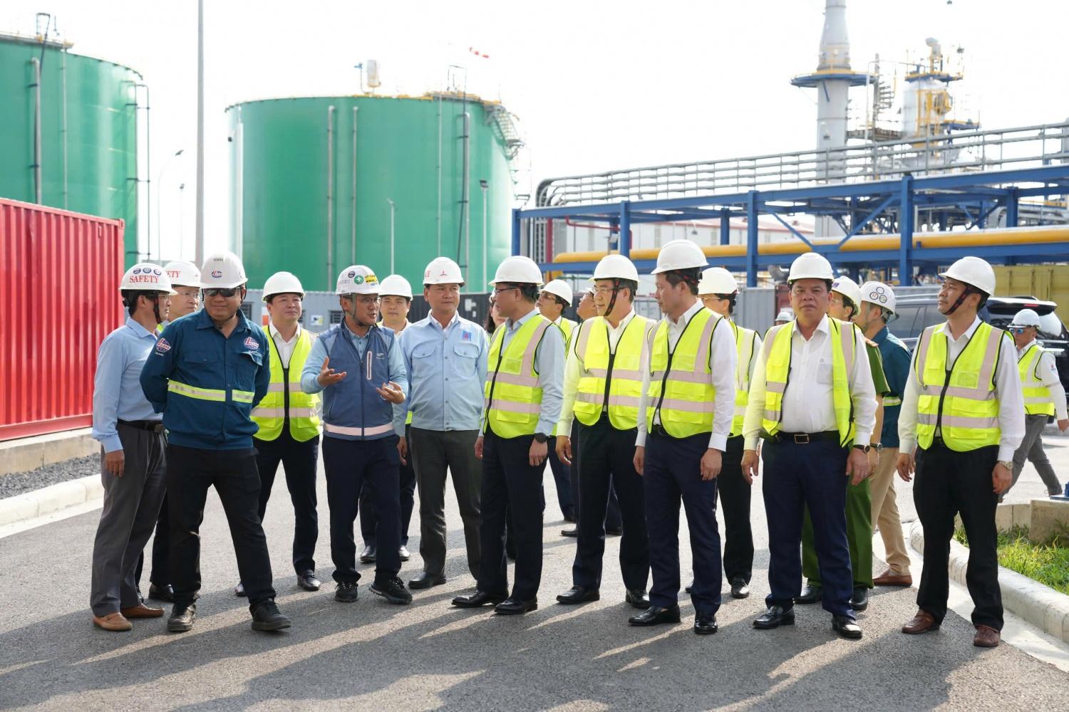 Lãnh đạo tỉnh Đồng Nai và Petrovietnam làm việc, kiểm tra công trường Dự án NMĐ Nhơn Trạch 3 và 4