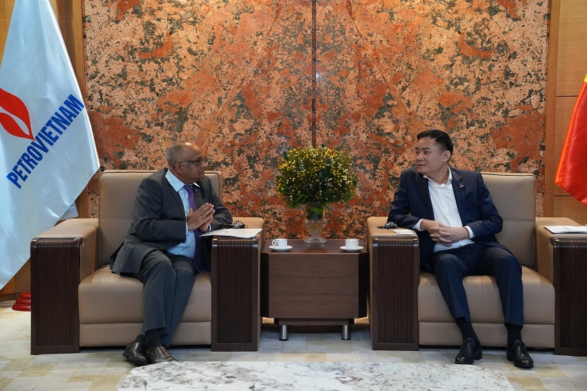 Tổng Giám đốc Petrovietnam Lê Ngọc Sơn tiếp lãnh đạo Ngân hàng Phát triển châu Á (ADB)