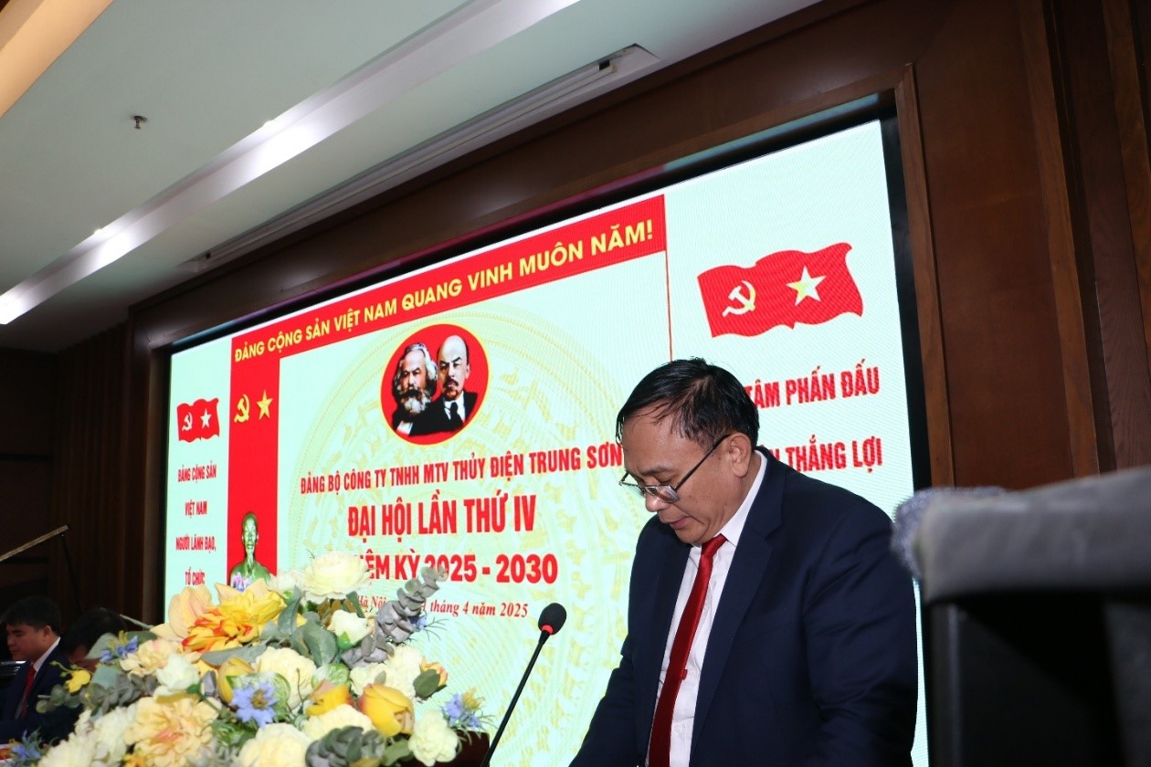 thuy dien trung son to chuc dai hoi dang bo thuong nien nhiem ky 2025 2030 thanh cong tot dep hinh 2