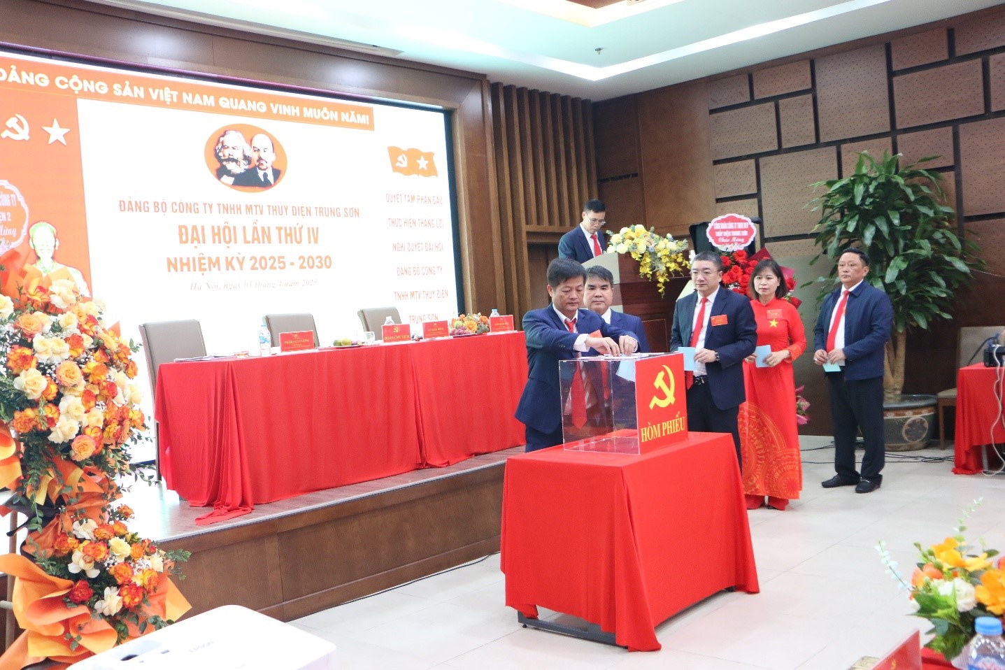 thuy dien trung son to chuc dai hoi dang bo thuong nien nhiem ky 2025 2030 thanh cong tot dep hinh 3