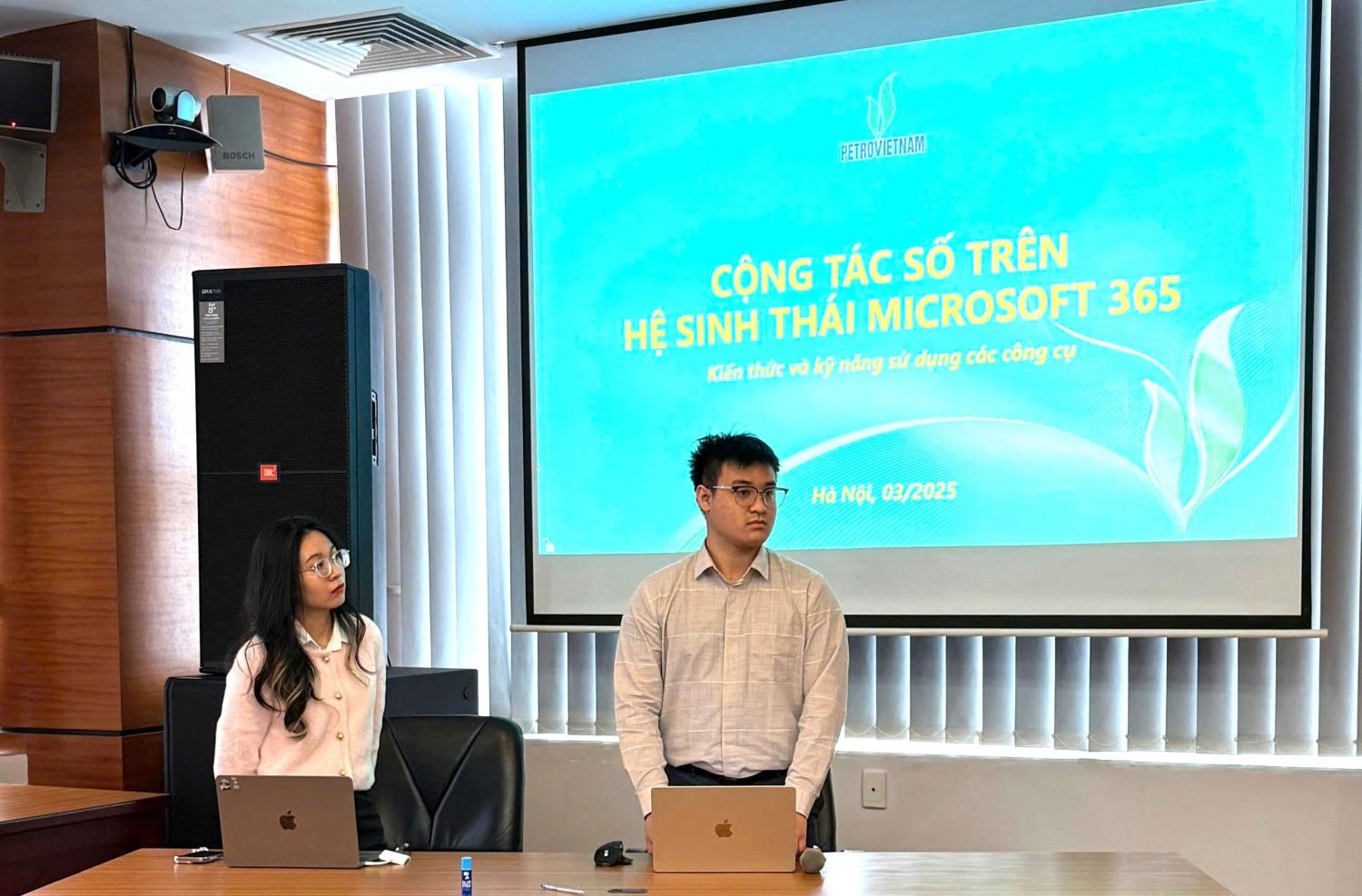 Petrovietnam tổ chức khóa đào tạo về quản lý công việc trên nền tảng Microsoft Office 365