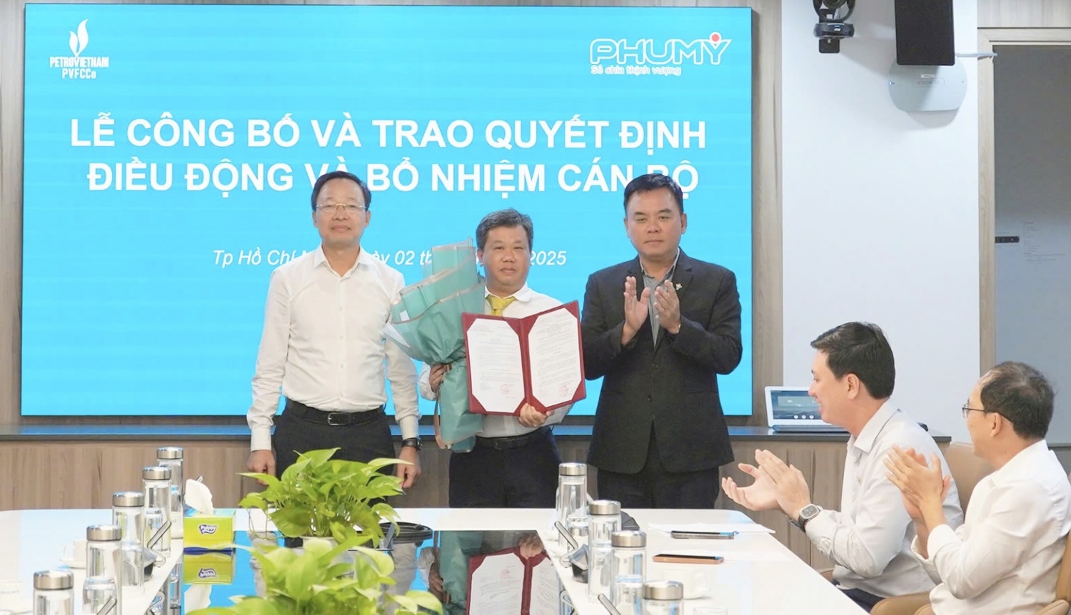 PVFCCo - Phú Mỹ công bố quyết định bổ nhiệm Giám đốc Ban Quản lý dự án