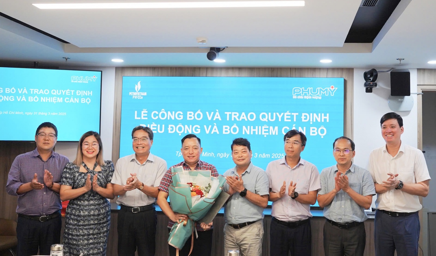 PVFCCo - Phú Mỹ công bố quyết định bổ nhiệm Giám đốc Ban Quản lý dự án