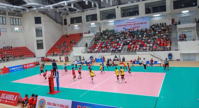 Lịch thi đấu bóng chuyền hạng A toàn quốc 2025 hôm nay 10.4