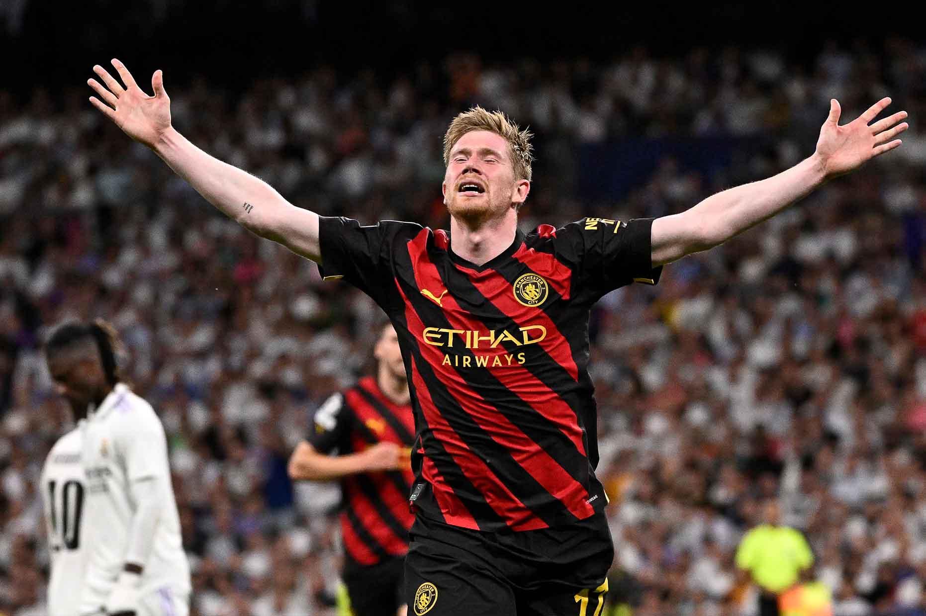 Kevin De Bruyne đang ngắm nghía các bến đỗ mới. Ảnh: AFP